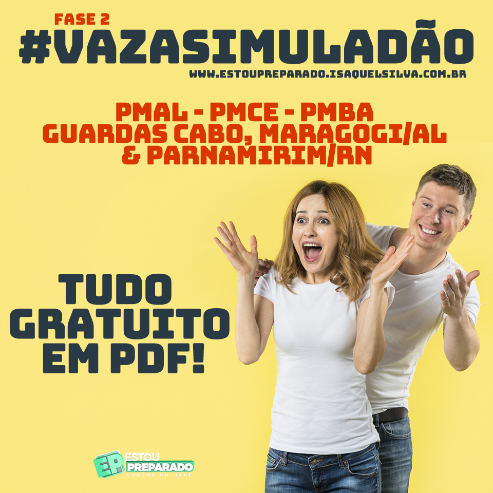 #VAZASIMULADÃO MATERIAL EM PDF DISPONÍVEL PARA TODOS (FASE 2)