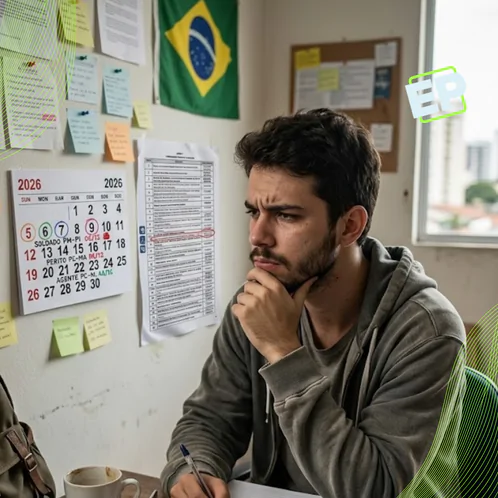 PM-PI, PC-BA, PC-MA e PC-AL no mesmo dia: A mega coincidência que travou o calendário dos concursos Relacionada